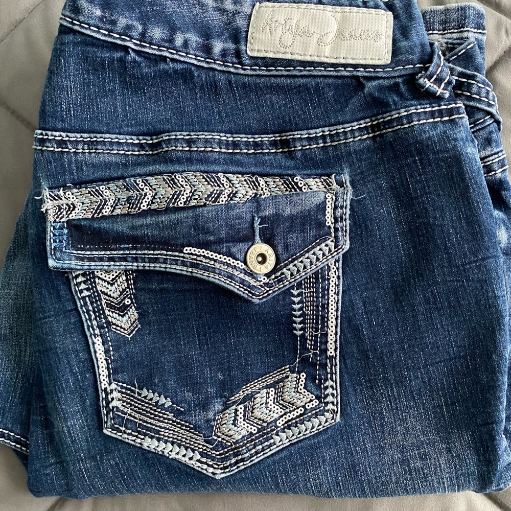 Ariya Jeans embellished women’s sz 18 bootcut jean